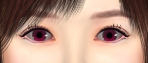 目の色